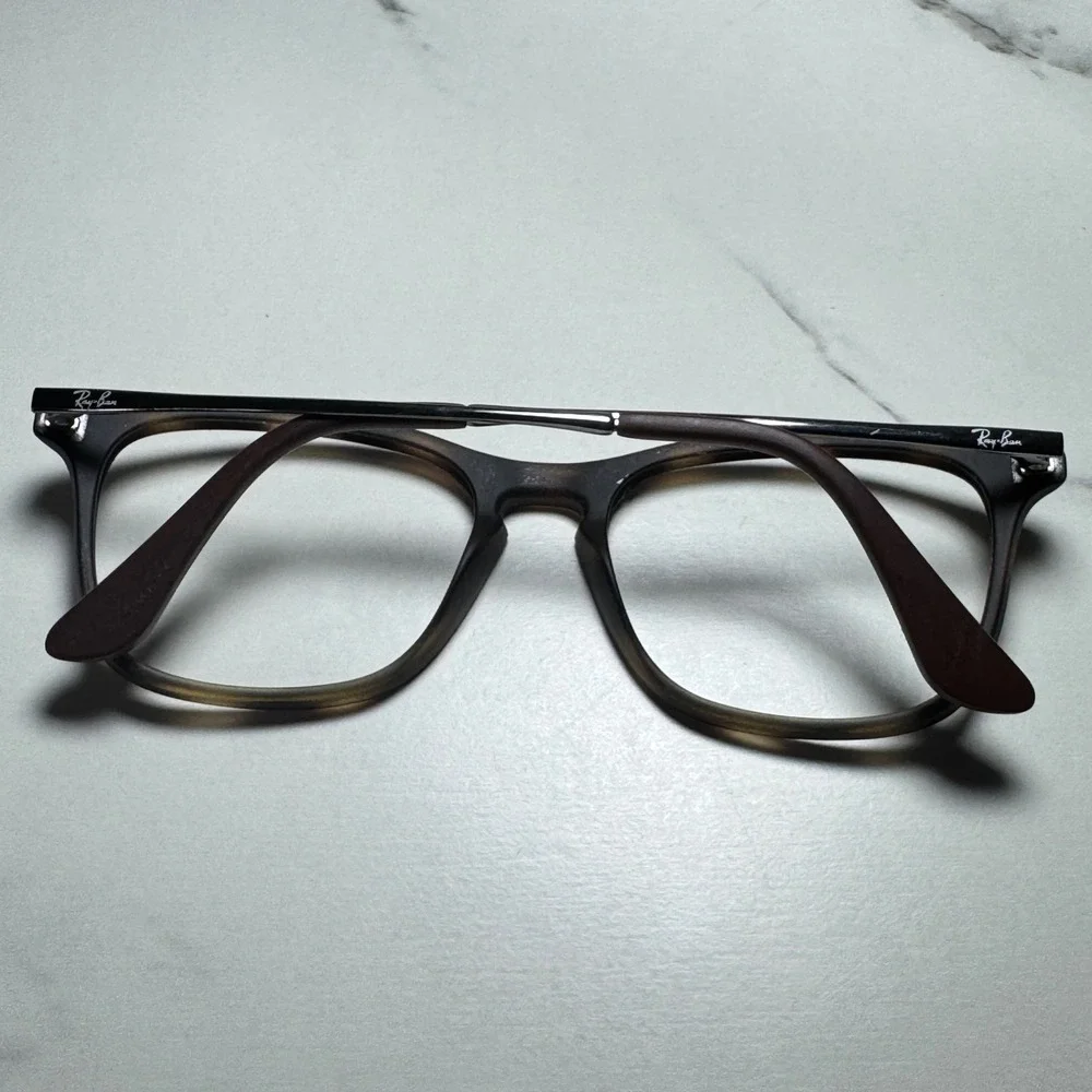 Ray-Ban Jr RJ9061S 7006/73 Matte Tortoise Square Eyeglass Frames 49-15-130
